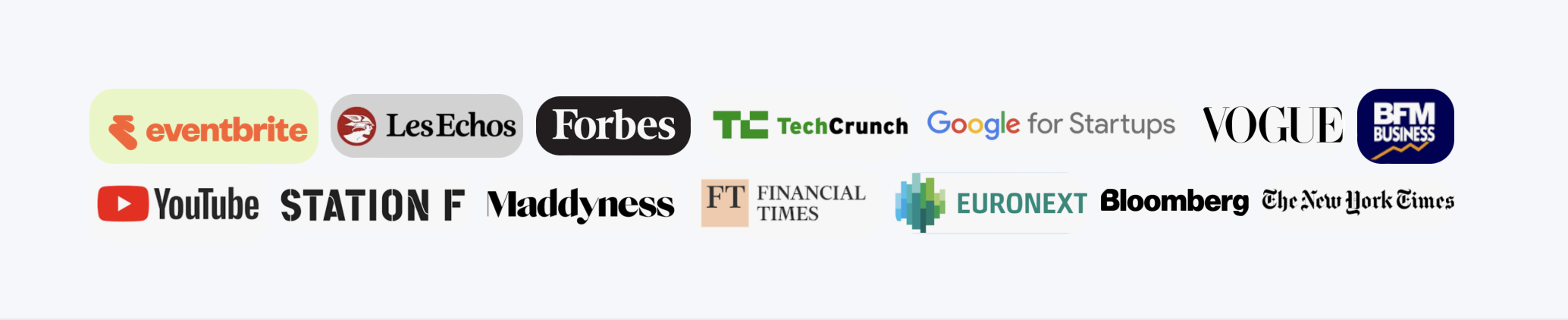 Partners and Media Logos